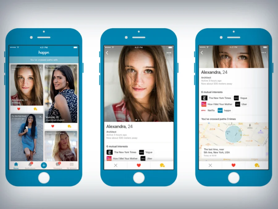 Happn - Rekindling Fate in the Digital Age