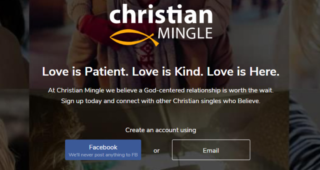 Signing Up for Christian Mingle: Ease of Use